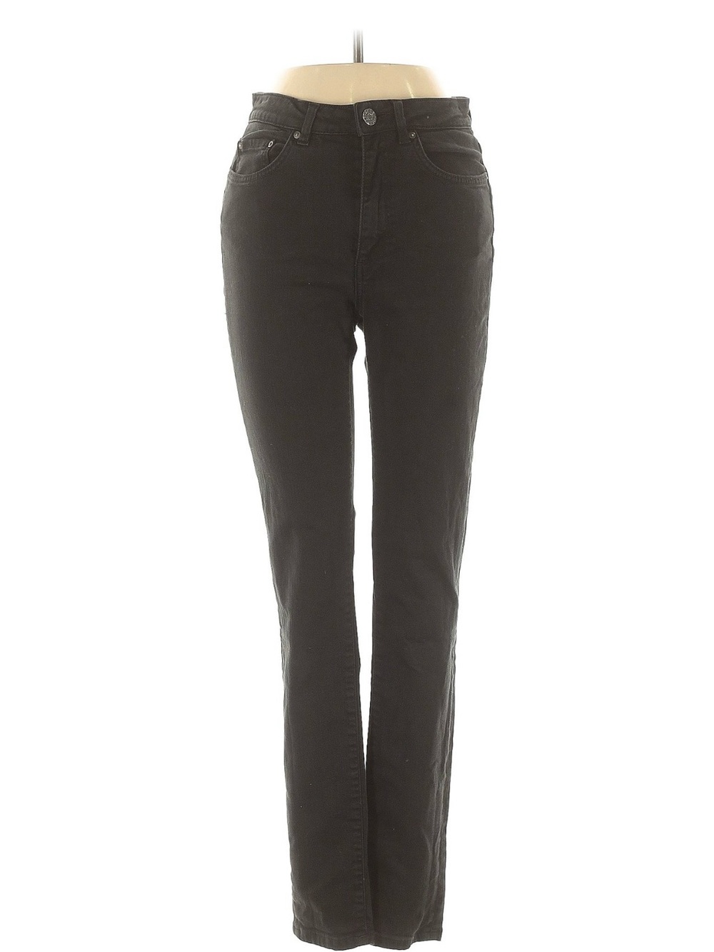 Acne Studios Pin Black High Rise Skinny Jeans Sz 27/32